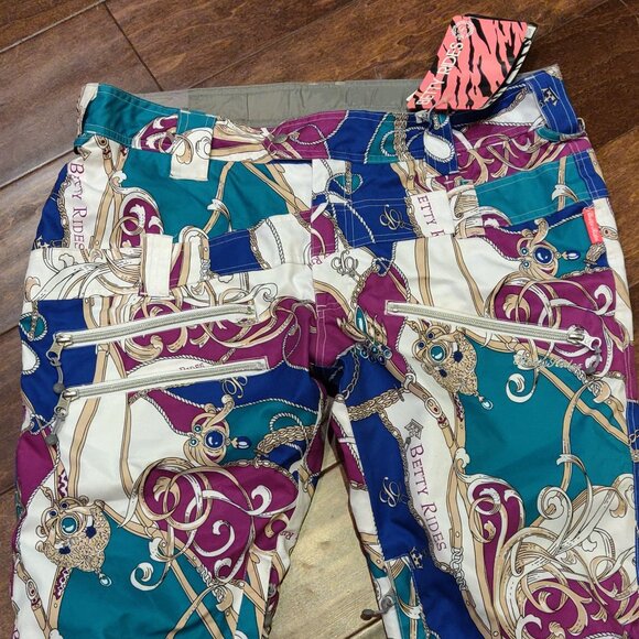 Betty Rides Dynasty Siouxsie Snow Pants NEW WITH TAGS SIZE LARGE - Picture 2 of 9
